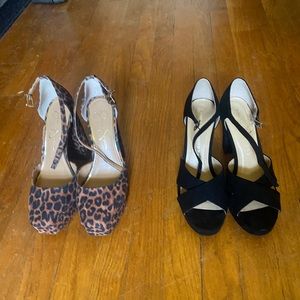 Jessica Simpson and Chinese laundry heels.